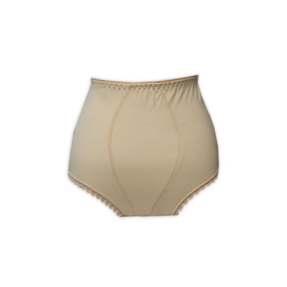 Women's plus size briefs - shapewear - front with extra support - beige - 54
