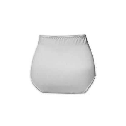 Women's plus size briefs - shapewear - front with extra support - white - 50