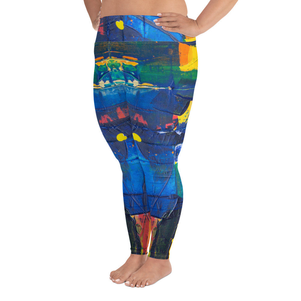 DOLCEZZA Plus Size Leggings For Women by Gianneli