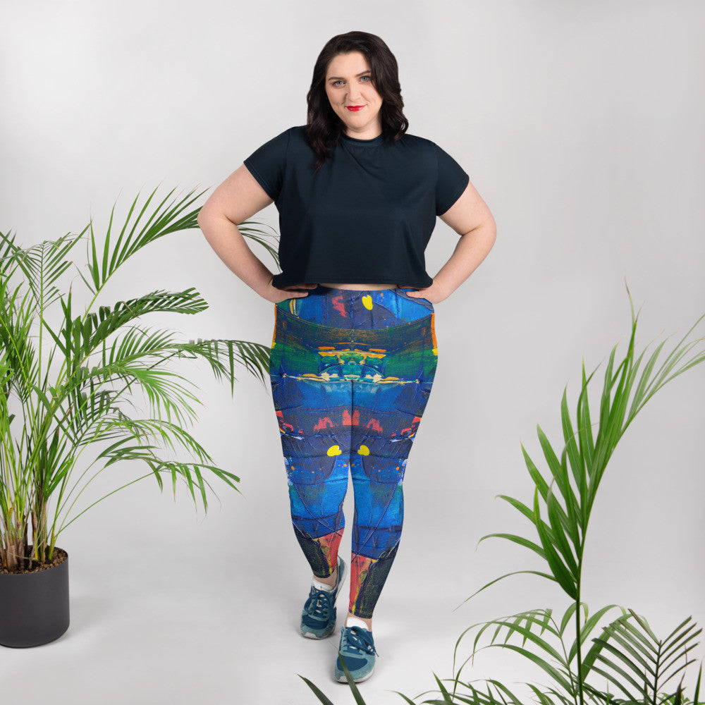 DOLCEZZA Plus Size Leggings For Women by Gianneli